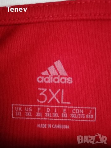 Bayern Munich Adidas оригинална памучна тениска Байерн Мюнхен 3XL, снимка 5 - Тениски - 43350575
