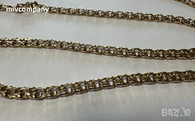 Златен синджир 24.82гр.66см., снимка 5 - Колиета, медальони, синджири - 53354337