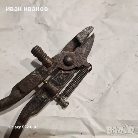 Немски Чепраз Клещи, снимка 10 - Клещи - 49635433