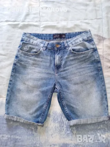 Къси дънкови панталонки, снимка 4 - Къси панталони - 49902321