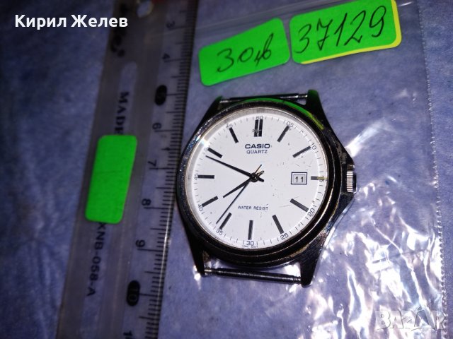 CASIO QUARTZ ЯПОНСКИ МАРКОВ КВАРЦОВ МЪЖКИ СТИЛЕН ЧАСОВНИК КАСИО 37129, снимка 6 - Мъжки - 40206958