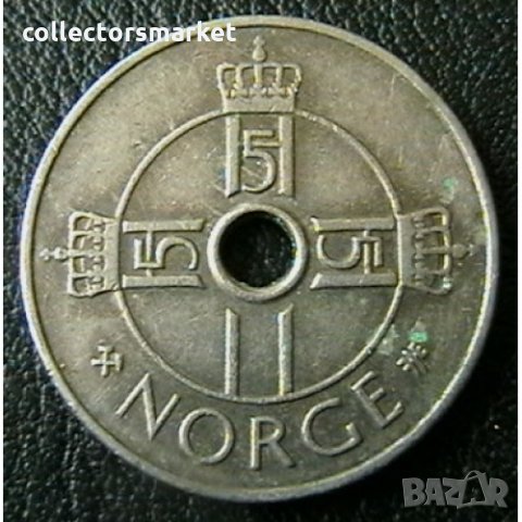 1 крона 2001, Норвегия, снимка 2 - Нумизматика и бонистика - 28405353