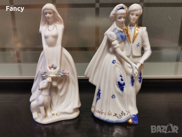 Порцеланови статуетки 20,5 /10 см, снимка 2 - Колекции - 43604673