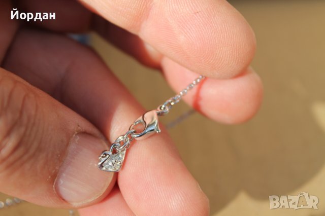 Дамско колие "SWAROVSKI", снимка 5 - Колиета, медальони, синджири - 37990450
