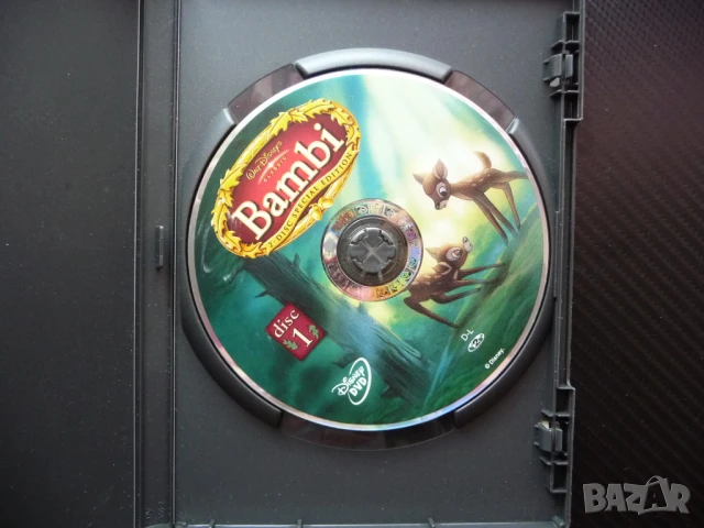 Бамби DVD филм Дисни Disney най-нежния филм животни гората , снимка 2 - Анимации - 50892289