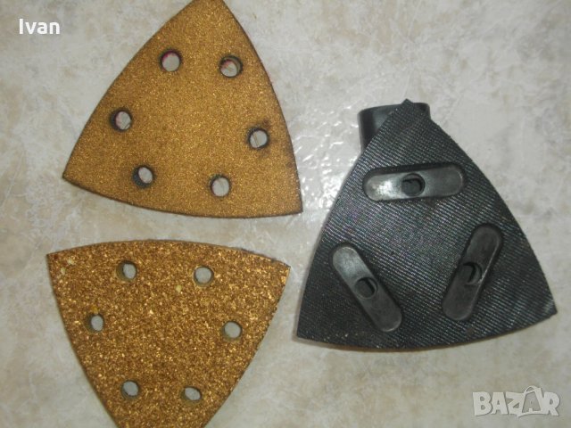 Нова Диамантена Велкро Делта Приставка-Триъгълна-90х90х90мм-За Виброшлайф