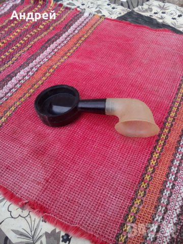 Стара телефонна слушалка #2, снимка 4 - Антикварни и старинни предмети - 27261107