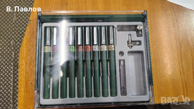 Комплект Faber-Castell TGI-S Rapidograph – 9 пера