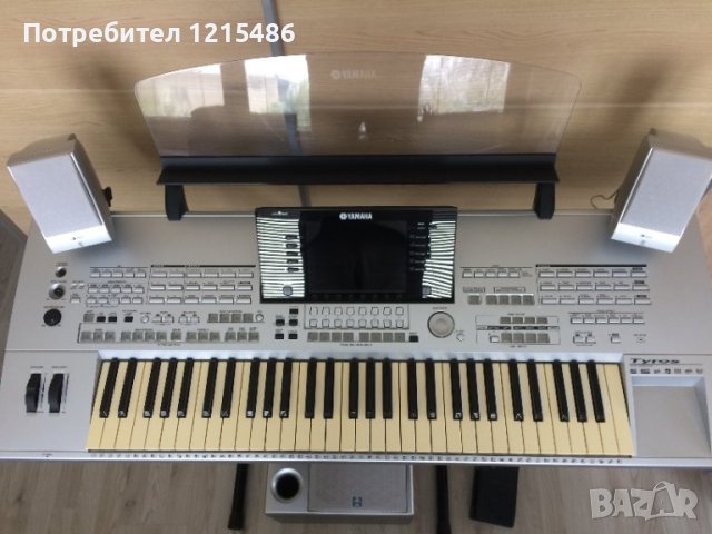Neuwertiges Yamaha Tyros Keyboard aus Deutschland, снимка 3 - Други - 43222979