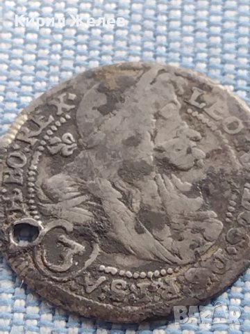 Сребърна монета 3 кройцера 1704г. Леополд първи Свещена Римска Империя 12220, снимка 4 - Нумизматика и бонистика - 42969657