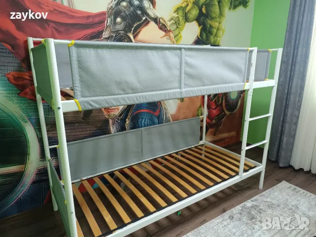 двуетажно легло от икея