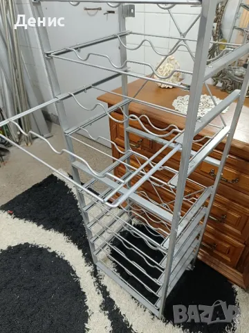 метална немска стойка за бутилки, снимка 3 - Други стоки за дома - 49383049