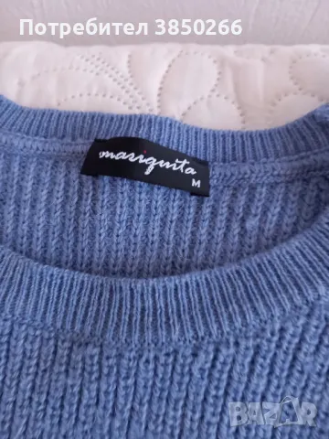 Пуловер Размер М, снимка 2 - Блузи с дълъг ръкав и пуловери - 47859367