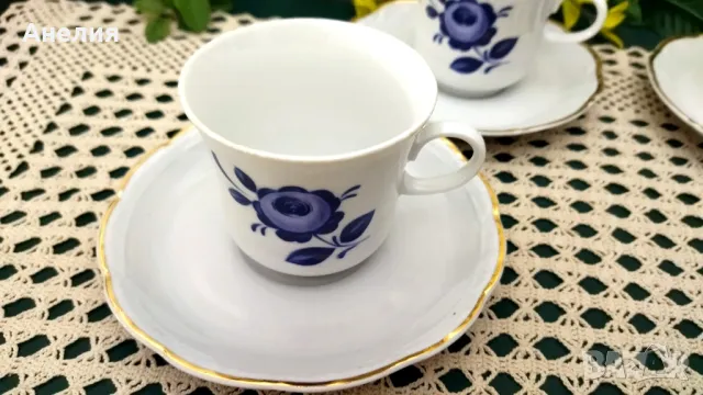 Цвят индиго , снимка 4 - Чаши - 49780443