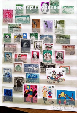 Класьор с марки.650 бр.  К.3, снимка 3 - Филателия - 50959455