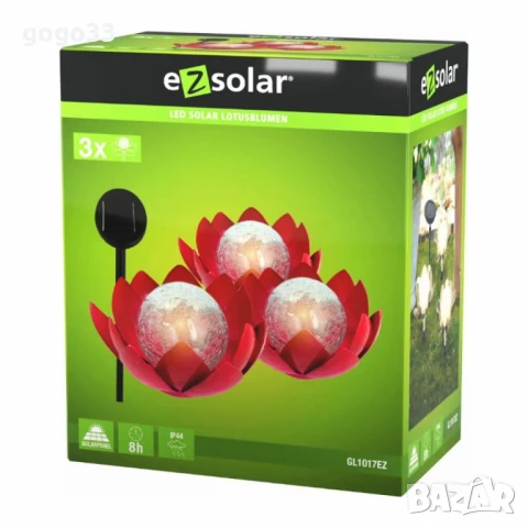 светещи лампи за градина