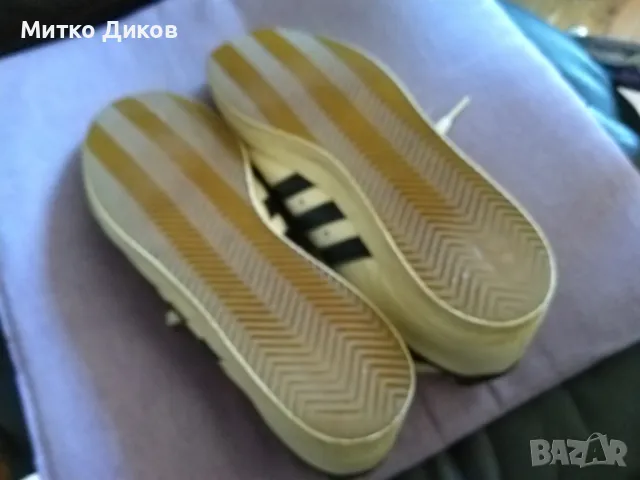 Adidas 350 маратонки естествена кожа номер 45 и 1/3 стелка 290мм, снимка 7 - Маратонки - 47750808