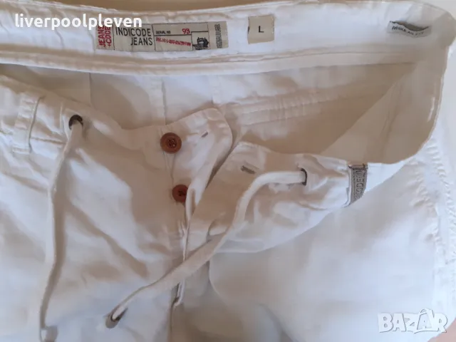 👉Ленени Indicode Jeans Original W-35/L-30, снимка 6 - Панталони - 49570696