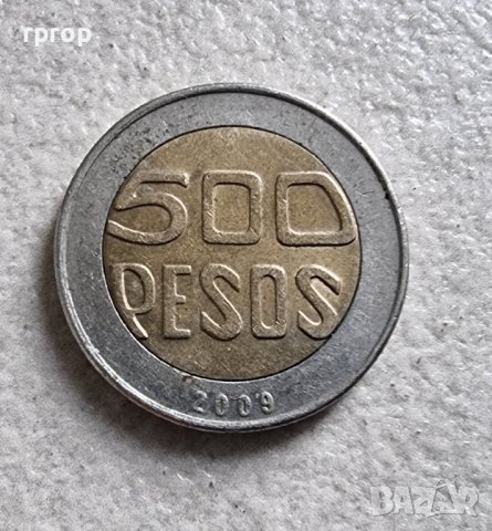 Монети . Колумбия. 100, 200 и 500 песос., снимка 3 - Нумизматика и бонистика - 39038936