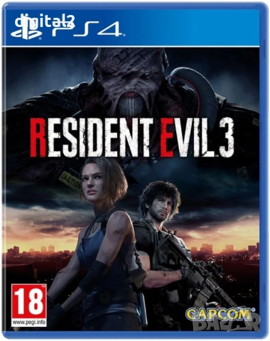 Resident Evil 3 Remake /  /PS4 / Игра / Нова Запечатана 