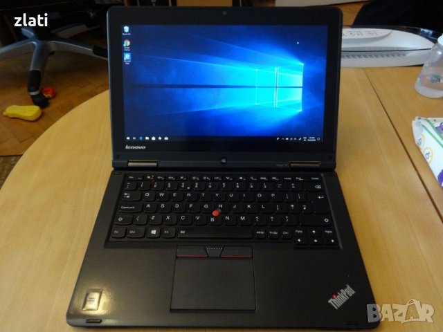 Таблет и Лаптоп 2в1 Lenovo ThinkPad Yoga 12 - 12.5" - i7-4510U/RAM 8GB, снимка 1 - Лаптопи за работа - 39430205