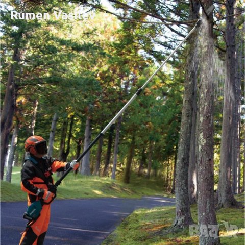 Услуги с телескопична кастрачка, трион, резачка