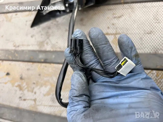 Странично огледало дясно за Мерцедес CLS. W219.2007г, снимка 3 - Части - 48949668