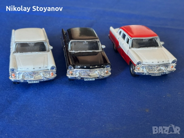  Колекционерска количка Чайка - мащаб 1:43, снимка 8 - Колекции - 52796451