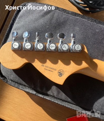 Китара - Fender Deluxe Roadhouse Stratocaster PF Mystic Blue, снимка 5 - Китари - 53055550