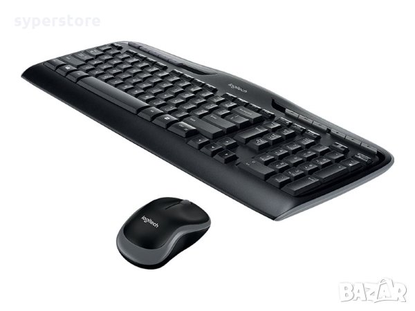 2 в 1 Комплект клавиатура и мишка Безжични Logitech MK330 Модерни компактни и удобни, снимка 4 - Клавиатури и мишки - 34932549