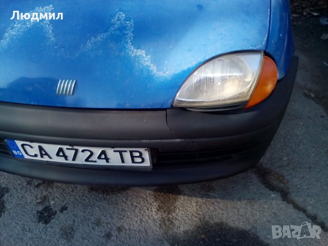 Фиат сейченто, снимка 5 - Автомобили и джипове - 27385980
