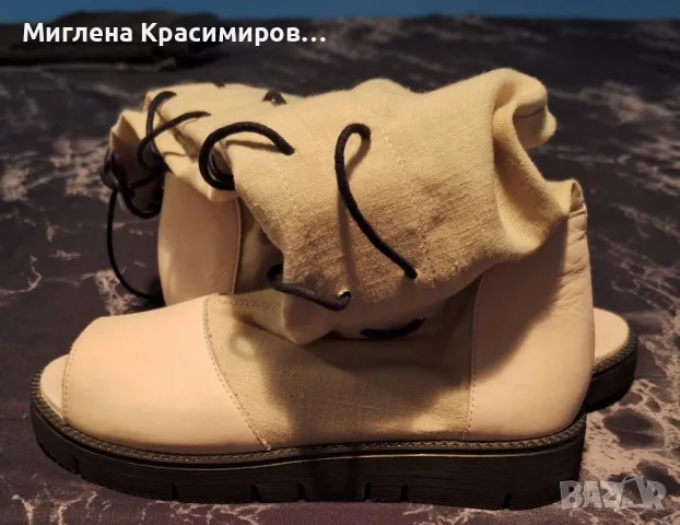 Летни ботуши, снимка 2 - Дамски ботуши - 48217458