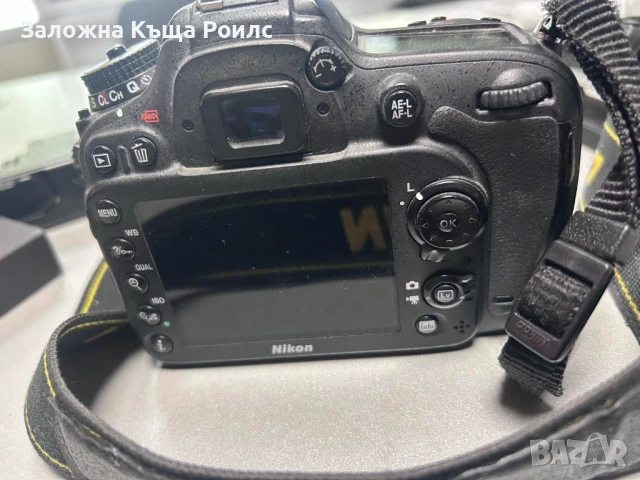 Фотоапарат Nikon D7200 с обектив Nikon AF NIKKOR 50mm 1:1:8 D+Зарядно, снимка 4 - Фотоапарати - 51041976
