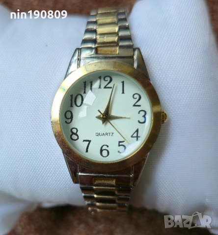 часовник "QUARTZ" - в отлично състояние, снимка 4 - Дамски - 51550296