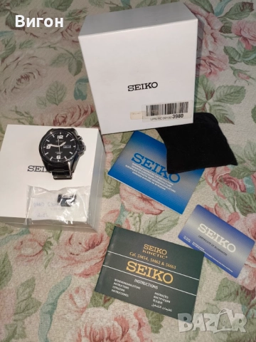 SEIKO KINETIC SMY139P1, снимка 4 - Мъжки - 52721252
