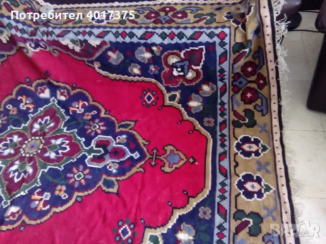 Уникален старинен чипровски килим - ,,Царската корона", снимка 5 - Антикварни и старинни предмети - 48594843