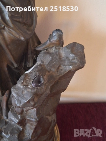 Фигура за старинен каминен часовник, снимка 6 - Антикварни и старинни предмети - 53106350