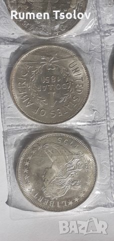 8 броя Монети на 1 Американски долар- реплики, снимка 11 - Нумизматика и бонистика - 33313590