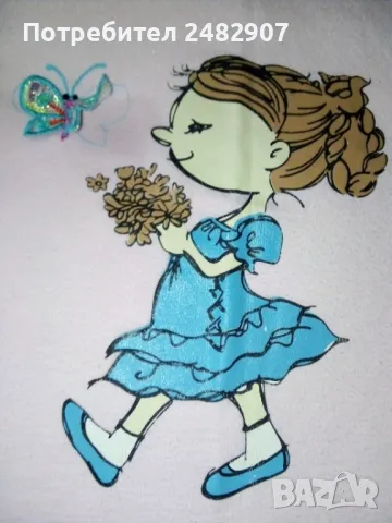 Детска тениска за момиче, снимка 5 - Детски тениски и потници - 49503295