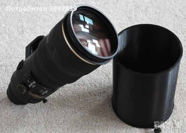Продавам обектив Nikon AF-S 300mm 2.8 D IF ED, снимка 5 - Обективи и филтри - 53076053