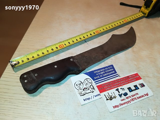 стар нож-кукри/сатър 30см 2007211153, снимка 14 - Антикварни и старинни предмети - 33573357