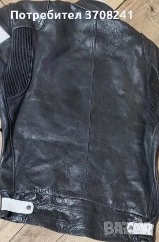мъжко кожено мото яке, снимка 6 - Якета - 47959469