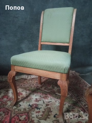 Комплект старинни столове, снимка 4 - Столове - 43050700