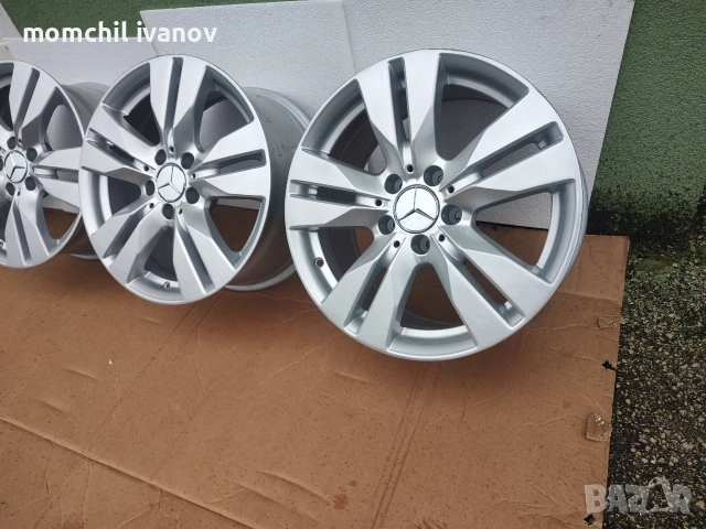 17" оригинални джанти за Мерцедес "BORBET", спорт пакет, 5х112 с ц.о. 66,6, снимка 4 - Гуми и джанти - 52595254