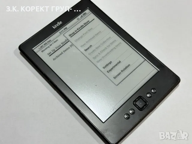 Четец Amazon Kindle (4-то поколение), снимка 3 - Електронни четци - 49141917