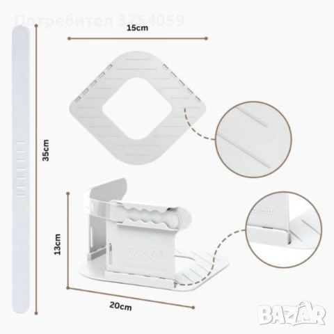 Държачи за чаршафи против плъзгане – комплект 4 броя, снимка 9 - Други стоки за дома - 53082322