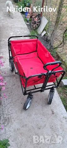 градинска згъваема количка 