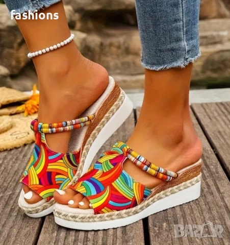 Нови Дамски чехли номер 42,5, снимка 3 - Чехли - 53028469