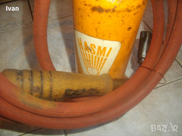 Немска Газова Горелка Пропан-Бутан-С Бутилка/Маркуч/Редуцир Вентил-HASMI-Старо Качество-Отлична, снимка 5 - Други инструменти - 43627910