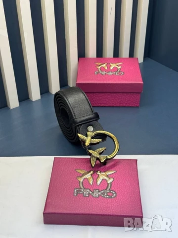 колани от естествена кожа в кутия pinko, снимка 5 - Колани - 50596022